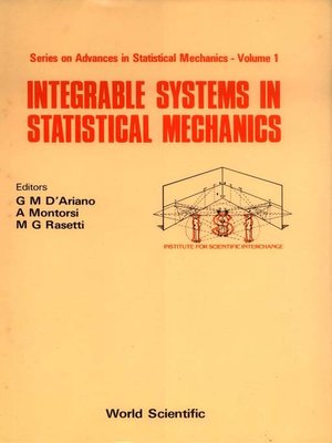 cover image of Integrable Systems In Statistical Mechanics